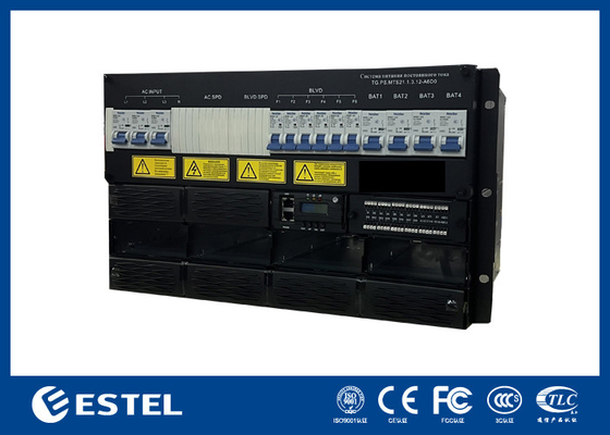 Sistema de suministro de energía de altura 6U ET4830000W Sistema rectificador de telecomunicaciones