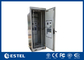 Los recintos de estante termostáticos de 19 pulgadas 40U pulverizan el gabinete al aire libre de capa de las telecomunicaciones