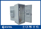 Los recintos de estante termostáticos de 19 pulgadas 40U pulverizan el gabinete al aire libre de capa de las telecomunicaciones
