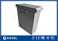 Recinto al aire libre robusto impermeable del soporte de IP55 poste con el panel trasero/la caja de disyuntor