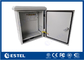 Recinto al aire libre robusto impermeable del soporte de IP55 poste con el panel trasero/la caja de disyuntor