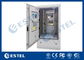 IP55 19&quot; gabinete al aire libre de acero galvanizado del estante de equipo con el sistema de enfriamiento/PDU