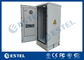 IP55 Cabinet de telecomunicaciones al aire libre a prueba de agua Dos puertas con aire acondicionado de 1500W