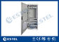 Armario de alimentación al aire libre de aluminio AL5052 de la pared doble/gabinete al aire libre de las telecomunicaciones con la supervisión del SNMP