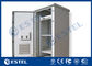 19&quot; sistema de enfriamiento del aire acondicionado de la integración del gabinete al aire libre de las telecomunicaciones del estante alto