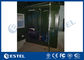 Dos CE de acero galvanizado gabinete al aire libre de las telecomunicaciones de las puertas principales IP55 certificado