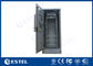 Gabinete al aire libre 40U 19&quot; de las telecomunicaciones del control de la temperatura de la estructura del bocadillo