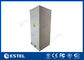 Polvo de acero integrado que cubre los gabinetes al aire libre de las telecomunicaciones con el enfriamiento del aire acondicionado