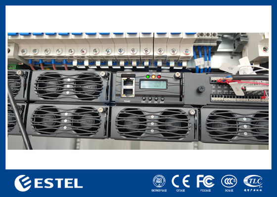 Sistema de alimentación de telecomunicaciones para exteriores, rectificador, gabinete de 30U para exteriores con sistema de alimentación de CC para telecomunicaciones escalable de 9kW a 18kW