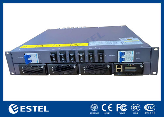 Fuente de alimentación para subrack 2U con diseño compacto de 2U de altura estándar de 19 pulgadas