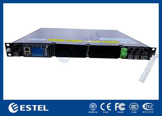 Sistema de rectificador de telecomunicaciones modular Módulo 1U Unidad conectable Monitoreo inteligente
