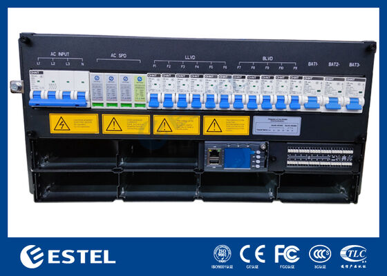 Sistema rectificador DC48V 18kw con gestión remota para redes de telecomunicaciones