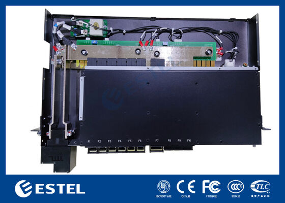 Sistema rectificador de CC modular de montaje en bastidor para aplicaciones redundantes de energía industrial y de telecomunicaciones