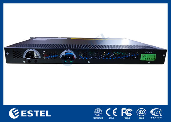 1U 2 ranura de alta tensión de corriente continua y plataforma de expansión solar de corriente continua para sistemas de energía de telecomunicaciones de 48 V