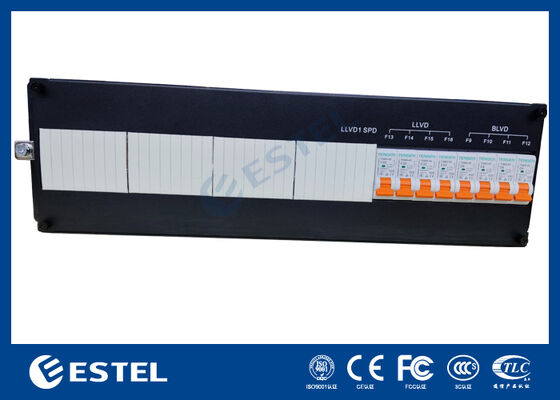 Sistema de alimentación de CC de 10U para aplicaciones de telecomunicaciones centrales y de energía industrial con rectificador modular