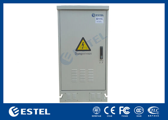 Gabinete exterior compacto 20U IP55 con aire acondicionado opcional de 500W para equipos de red