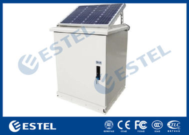 Gabinete eléctrico al aire libre del soporte RAL 7035 solares del piso