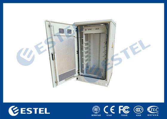 distribución al aire libre de Ion Battery Cabinet With Power del litio del recinto de la batería 23U