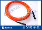 OEM del cordón de remiendo de la fibra óptica del modo con varios modos de funcionamiento/solo del marco de distribución profesional