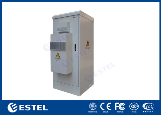 RAL7035 Gris 19 Estante de telecomunicaciones Recintos para equipos electrónicos al aire libre IP55