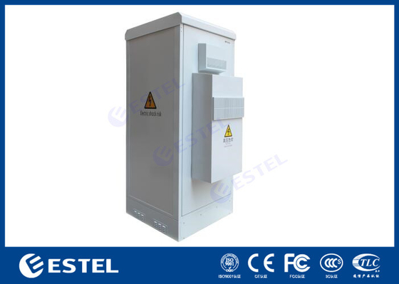 RAL7035 Gris 19 Estante de telecomunicaciones Recintos para equipos electrónicos al aire libre IP55