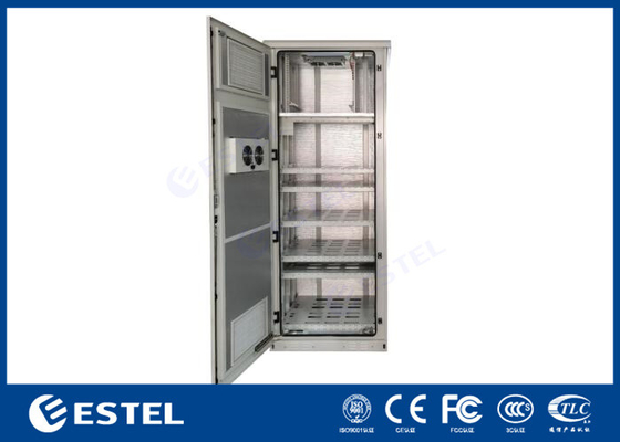 Sistema eléctrico al aire libre del gabinete de las telecomunicaciones de IP55 32U gabinete del estante de 19 pulgadas modificado para requisitos particulares