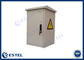 Cabinet eléctrico exterior montado en poste a prueba de óxido con 4 ventiladores para enfriamiento