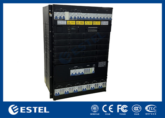 Sistema rectificador montado en el bastidor de suministro de energía de telecomunicaciones de 48v para estantes de alimentación de telecomunicaciones con gestión de baterías