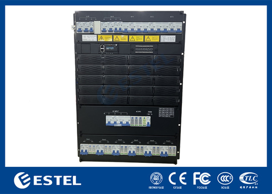Sistema rectificador montado en el bastidor de suministro de energía de telecomunicaciones de 48v para estantes de alimentación de telecomunicaciones con gestión de baterías