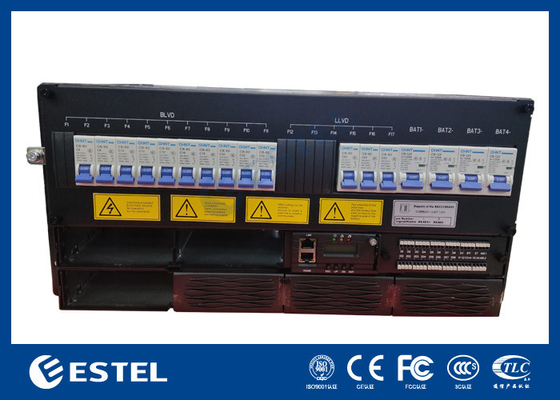 Subrack 5u 18KW 48VDC Rectificador de sistema de modo de interrupción de suministro de energía para el respaldo de telecomunicaciones