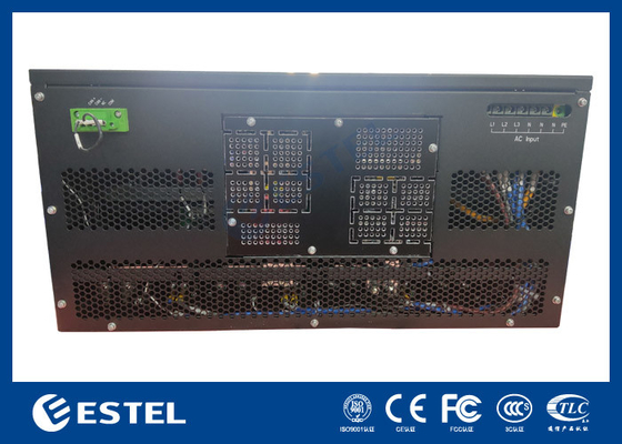 Subrack 5u 18KW 48VDC Rectificador de sistema de modo de interrupción de suministro de energía para el respaldo de telecomunicaciones