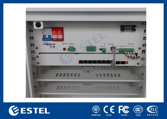 Cuadro de vigilancia inteligente exterior ESP0603 Cuadro de interruptor de red Cuadro de montaje de postes