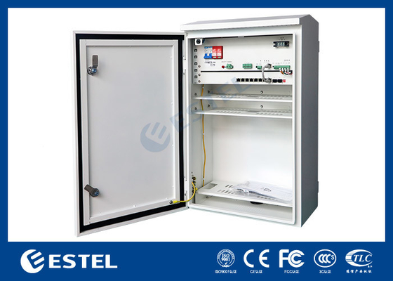 Cuadro de vigilancia inteligente exterior ESP0603 Cuadro de interruptor de red Cuadro de montaje de postes