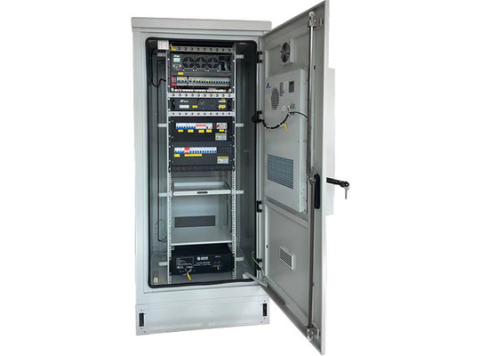 Sistema de suministro de energía de respaldo DC48V 450A 19 pulgadas 6U Rectificador de energía estándar gabinete de telecomunicaciones