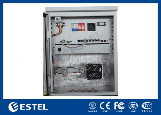 Revestimiento de alimentación eléctrica de pequeño tamaño con calefacción, conector de red montado en poste Modelo ERU0101