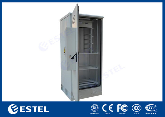 Cabinet de rack exterior de 19 pulgadas Cabinet de control integrado de energía de la batería