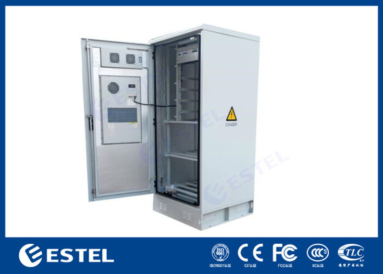 Cabinet de rack exterior de 19 pulgadas Cabinet de control integrado de energía de la batería