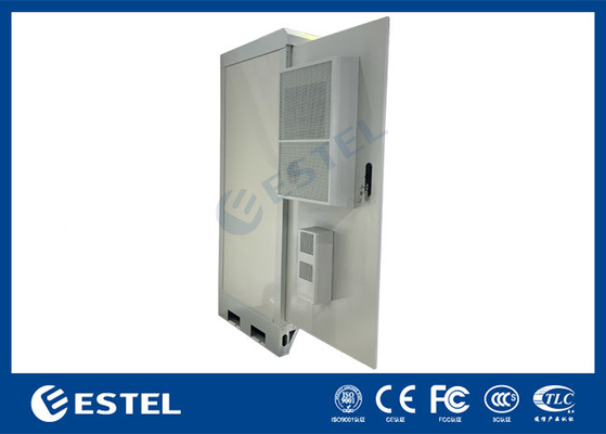 IP55 gabinete integrado exterior con sistema de monitoreo y aire acondicionado para enfriamiento