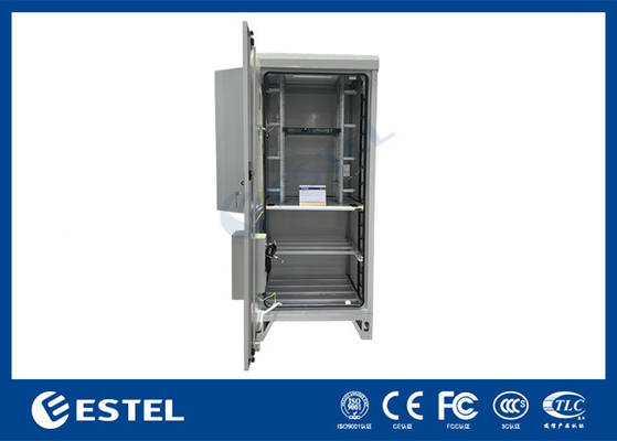 IP55 gabinete integrado exterior con sistema de monitoreo y aire acondicionado para enfriamiento
