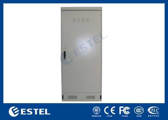 40U IP55 Acero galvanizado gabinete exterior inteligente con aire acondicionado de 1500W