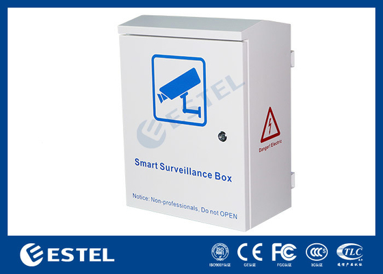Puerta de metal caja de vigilancia inteligente con 1 canal de entrada de energía AC220V 5 canales de salida
