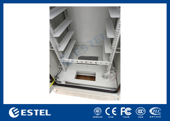 IP55 gabinete de baterías de pared única con sistema de control de monitoreo y distribución de energía