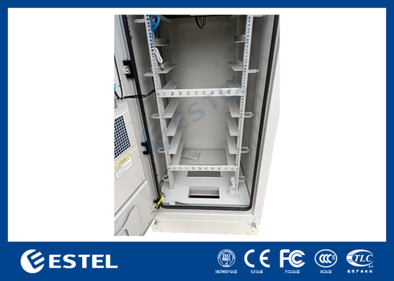 IP55 gabinete de baterías de pared única con sistema de control de monitoreo y distribución de energía