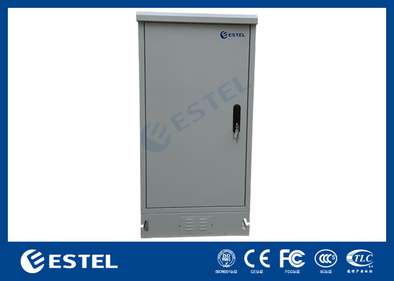 Aire acondicionado de gabinete de 24U 650x650x1300 Tamaño estándar con enfriamiento DC48V y ventilador para enfriamiento
