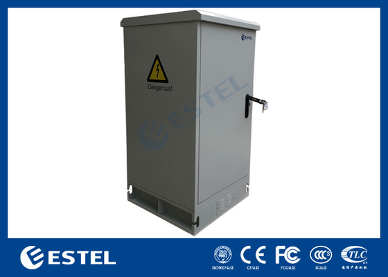 Aire acondicionado de gabinete de 24U 650x650x1300 Tamaño estándar con enfriamiento DC48V y ventilador para enfriamiento