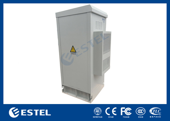 32U IP55 gabinete de alimentación exterior integrado con sistema de distribución y monitorización de energía