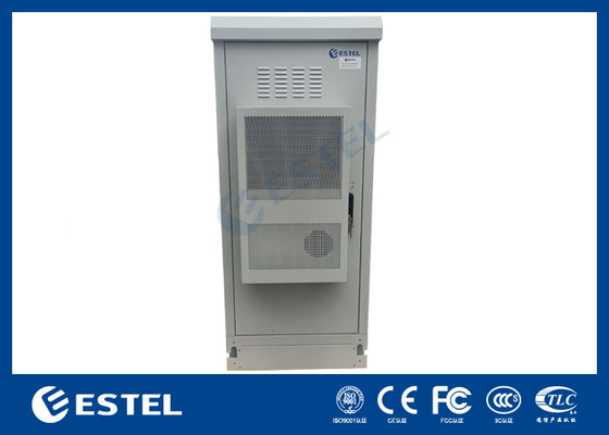 32U IP55 gabinete de alimentación exterior integrado con sistema de distribución y monitorización de energía