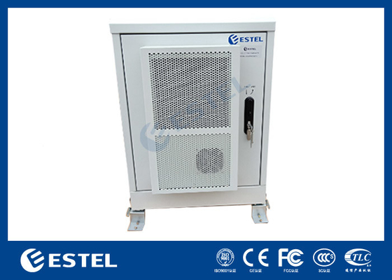 14U IP55 Cabinet de telecomunicaciones de acero al aire libre Control de temperatura aislado