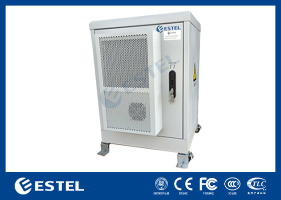14U IP55 Cabinet de telecomunicaciones de acero al aire libre Control de temperatura aislado