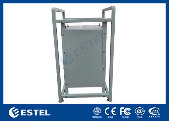 19 pulgadas gabinetes de equipos de telecomunicaciones al aire libre IP55 impermeable piso montado recinto